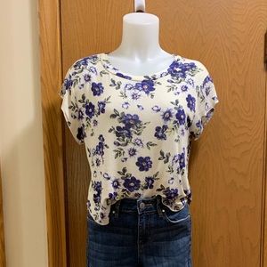 SOLD. Nollie Floral Print Tee